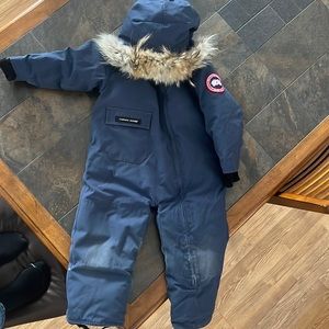 One peace, Canada goose , winter snowsuit